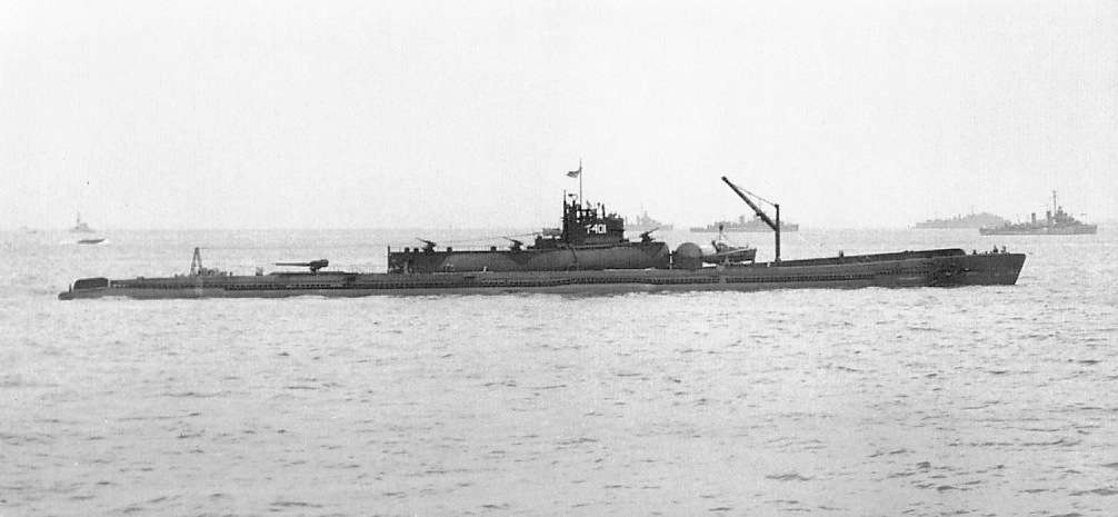 Japanese I-400 Class submarine.