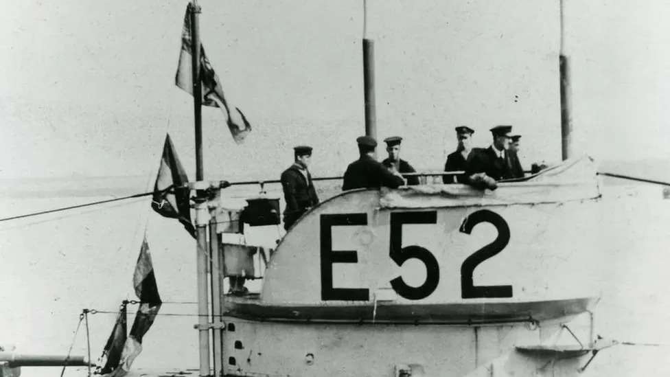 Conning tower of HMS E52.