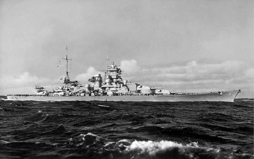 Scharnhorst pictured in 1939. 