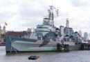 The ship now resides on the River Thames.