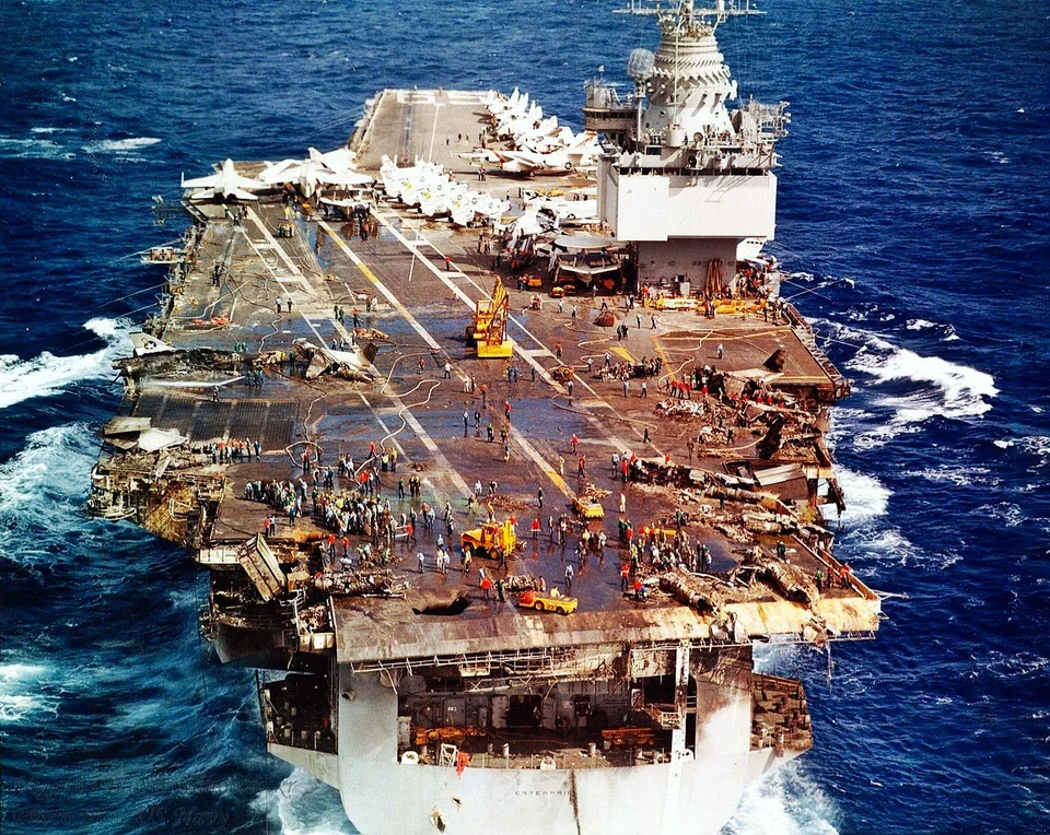 The Tragic USS Enterprise Fire, a 20th century Disaster 