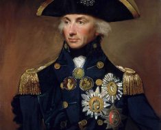 A portrait of Horatio Nelson from 1799.