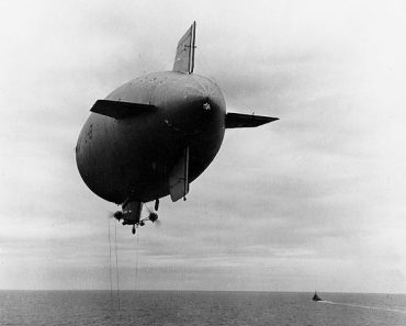 L-8 delivering B-25 Mitchell parts to the carrier USS Hornet before the 'Doolittle Raid' in April, 1942.