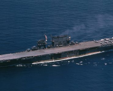 USS Saratoga pictured in 1942.