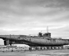 U-534 at birkenhead in England.
