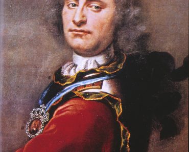 A portrait of Peter Tordenskjold.