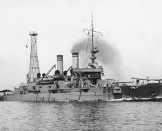 USS Mississippi pictured in 1909.