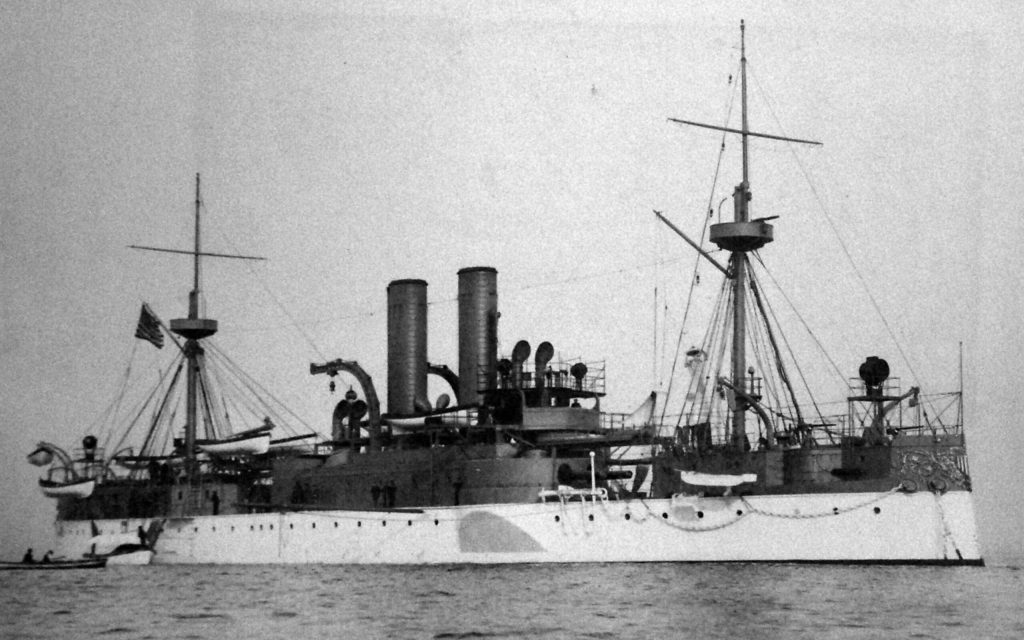 USS Maine, 1898. 