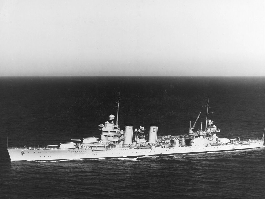 USS Minneapolis picutred in June, 1938. 